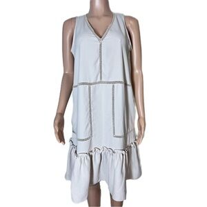 All Saints White Sleeveless Dress
